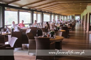 Breakfast is a pleasure at the Verandah of Baguio Country Club