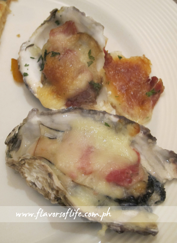 Oyster with Garlic and Cheese