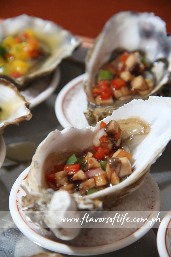 Fresh Oyster with Ratatouille