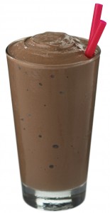 PB&C (Chocolate Ice Cream and Peanut Butter) signature shake