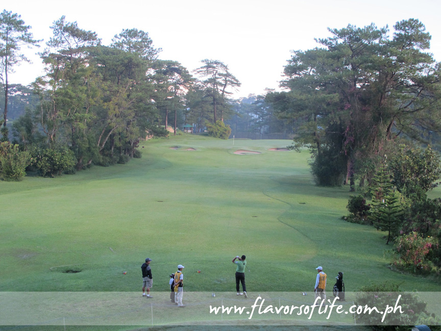 The golf course of Baguio Country Club