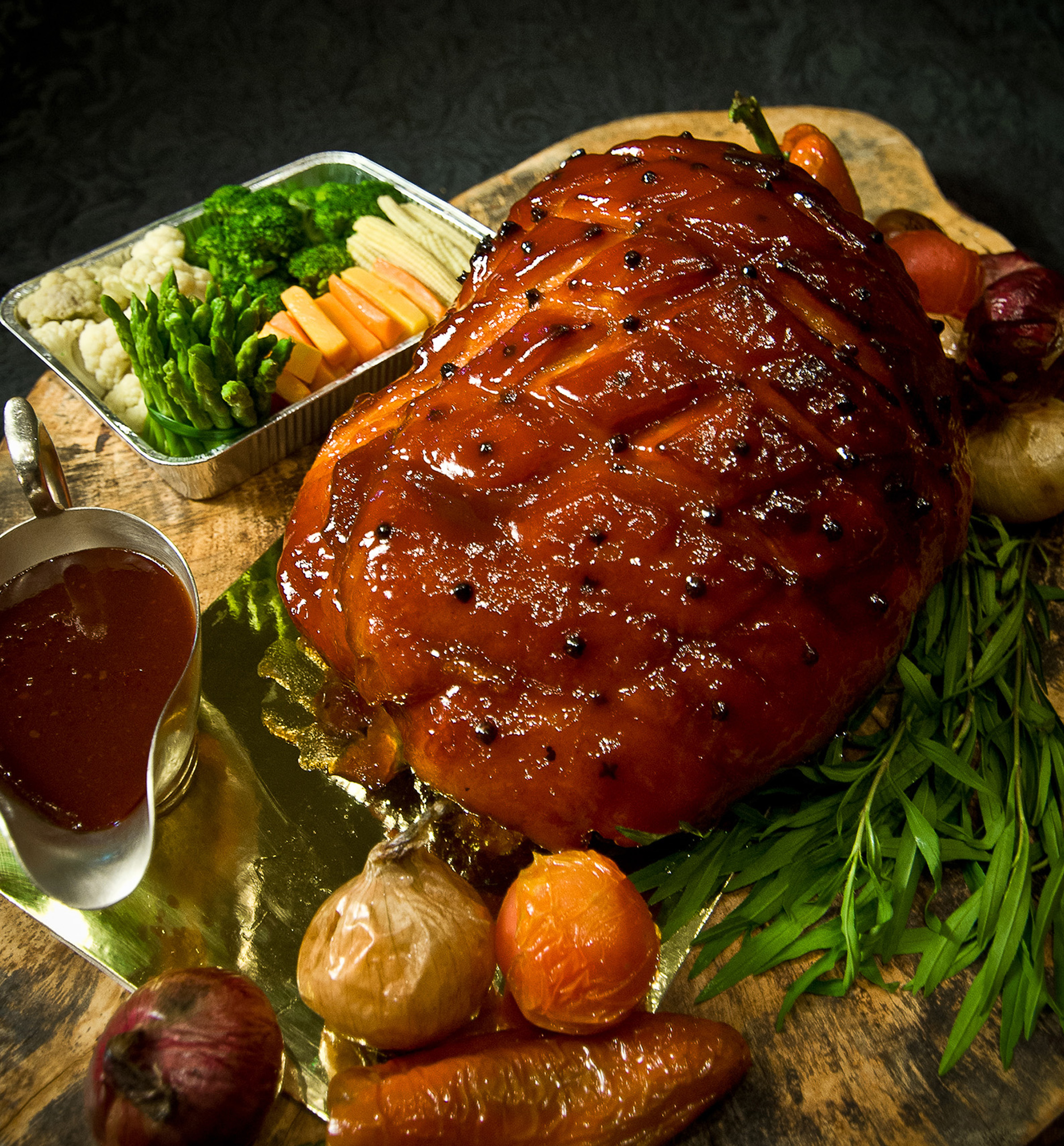 InterContinental Manila's Glazed Ham