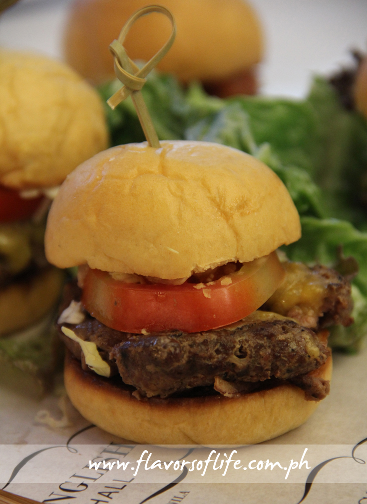 Sliders from the Todd English Food Hall