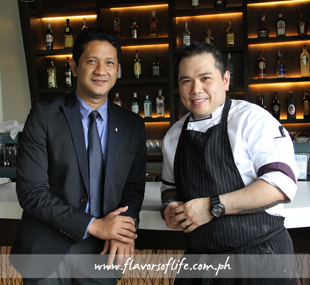 The Bayleaf Hotel GM Ed Vitug and Executive Chef Jose Carlo Santiago