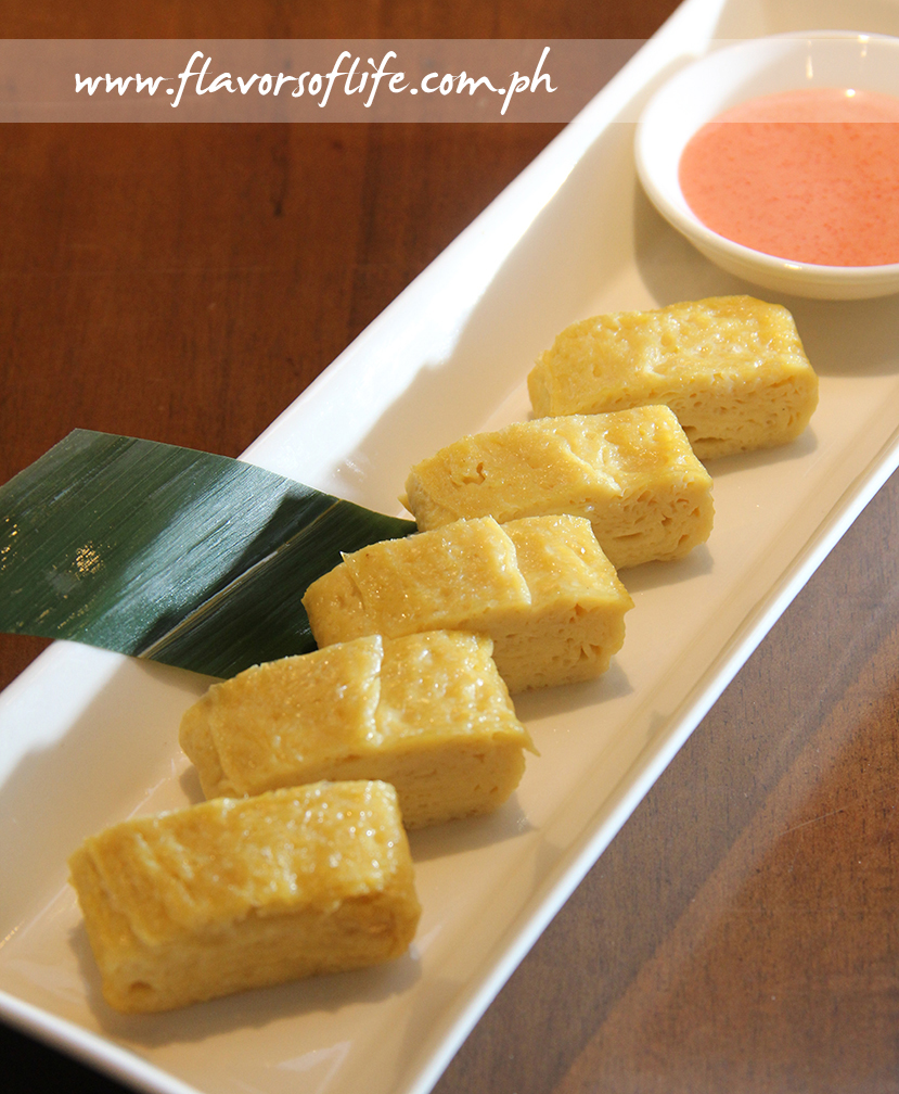 Dashimaki Tamago with Mentaiko Mayo