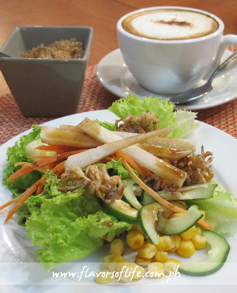 Assemble your own salad from Cravings' salad bar