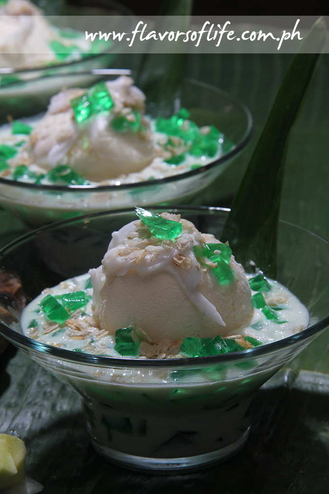 Buko Pandan Salad comes with Set C (C2 Classic Cuisine)