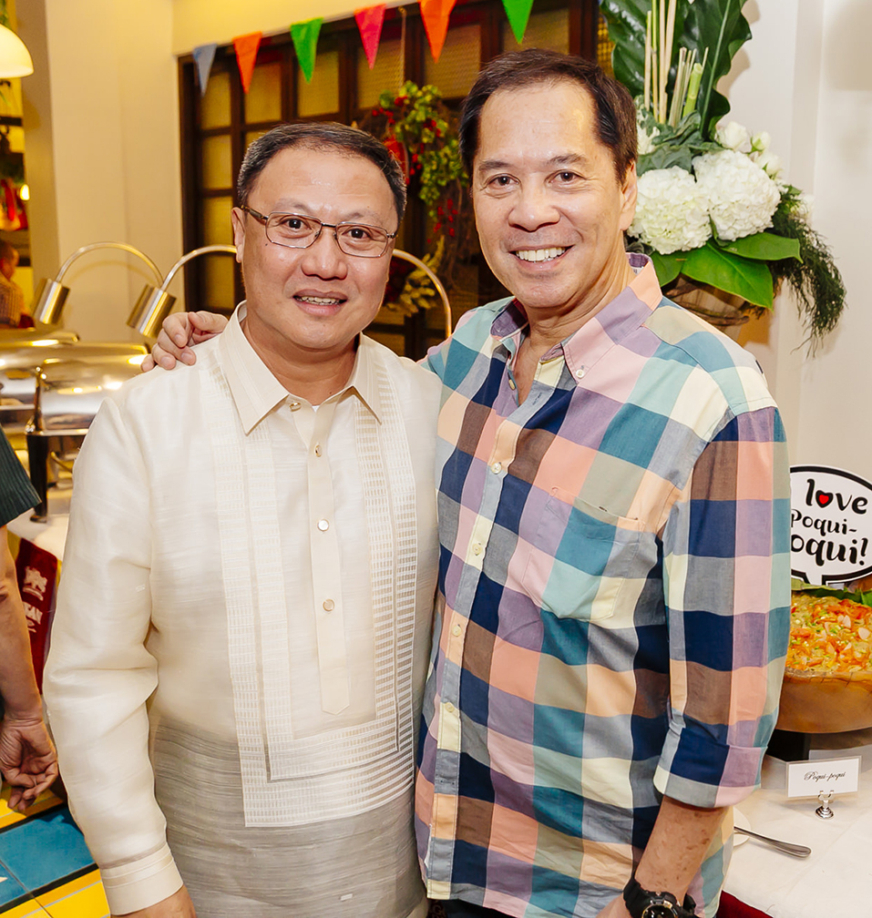 Chef Peter Nic Rodriguez of Candon, Ilocos Sur, and Chef Sandy Daza