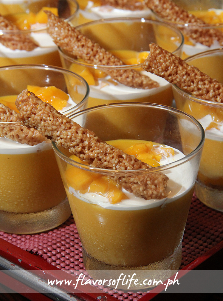 Chilled Mango Pudding