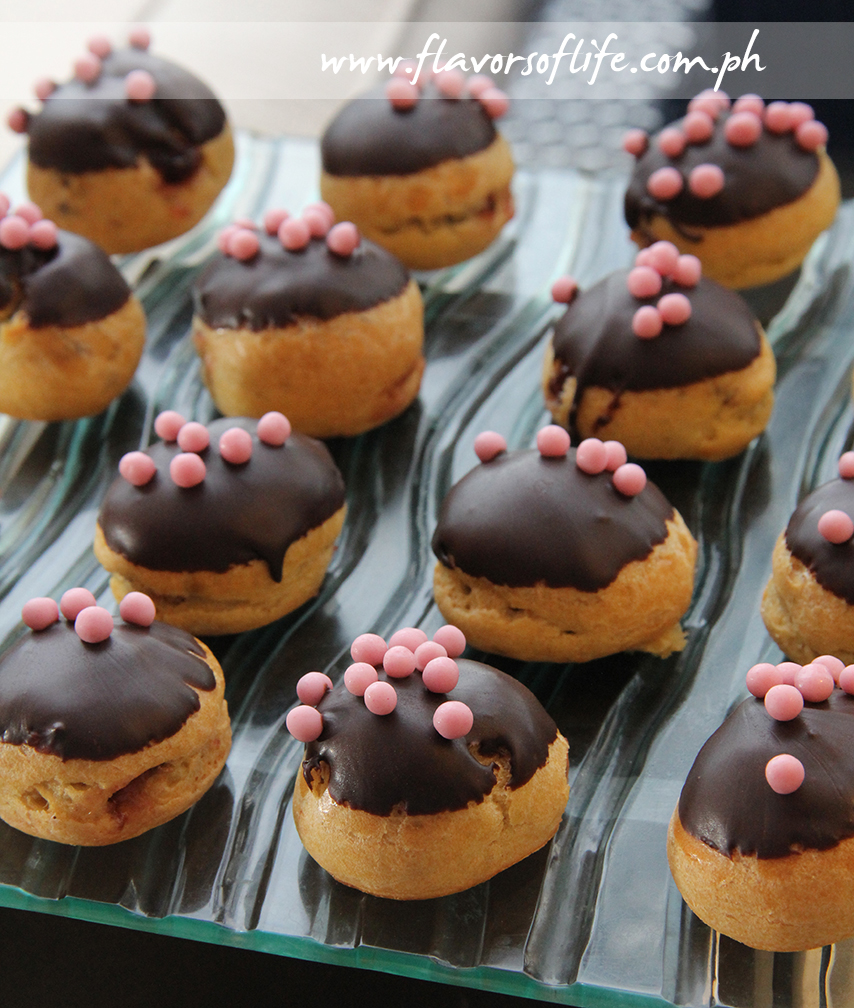 Chocolate Profiteroles
