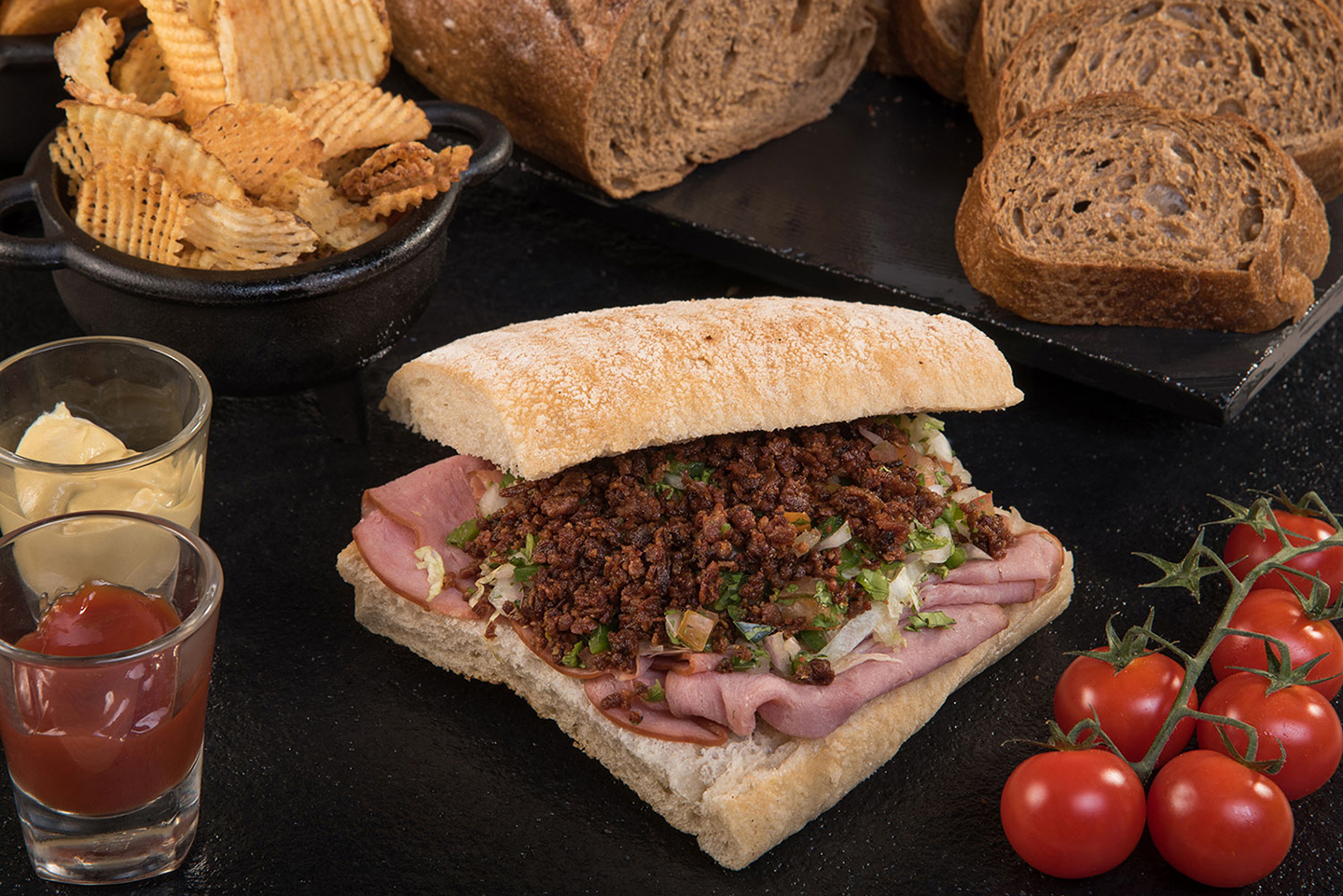 Turkey Club Stack Sandwich