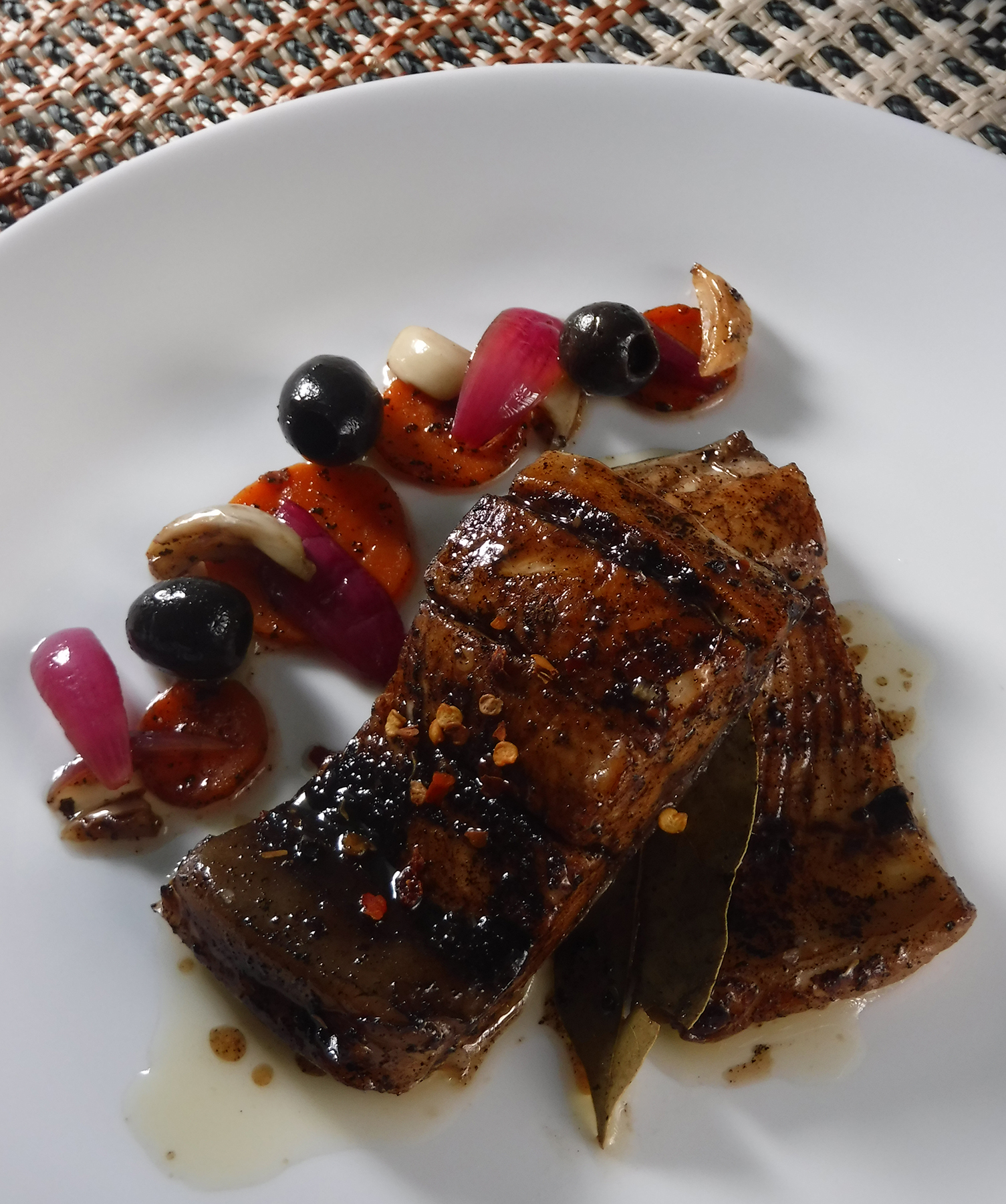 Chef Kalel Chan's Spanish Style Balsamic Bangus Belly